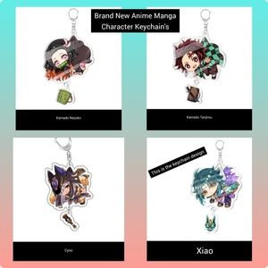 5/25 Brand new anime keychains, Manga Series Variety of Characters All new